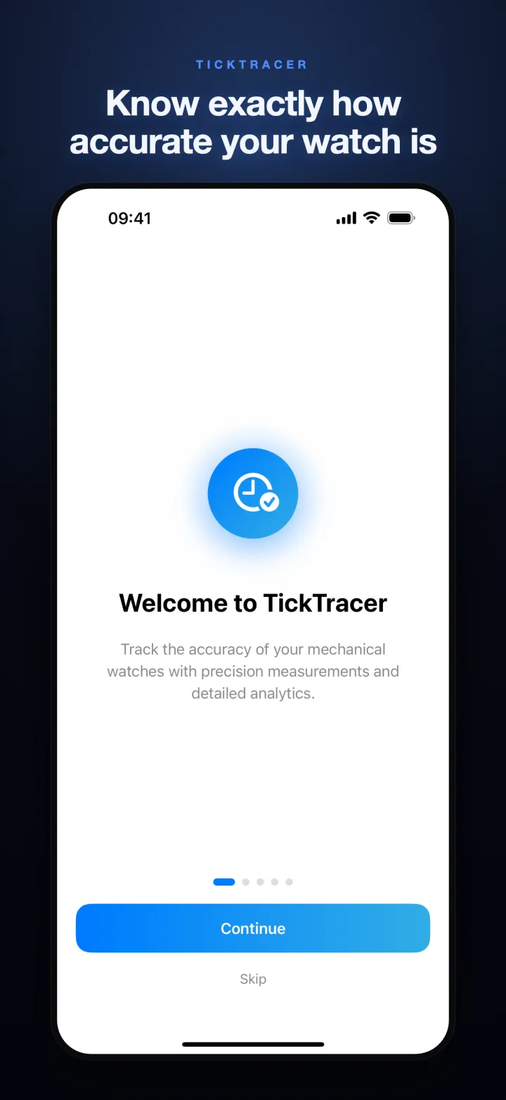 TickTracer — Mechanical watch accuracy